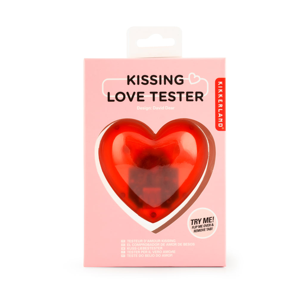 Kissing Love Tester by Kikkerland - Justin and Friends